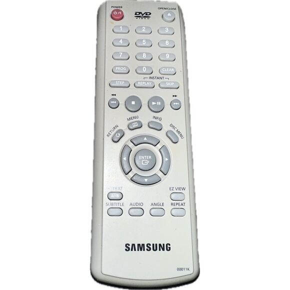 Samsung‎ 00011K OEM Original DVD Remote Control Tested Working - Picture 1 of 2